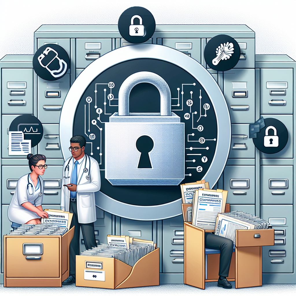 Scrypt Medical Records Privacy editorial illustration from the original Scrypt.xyz archive