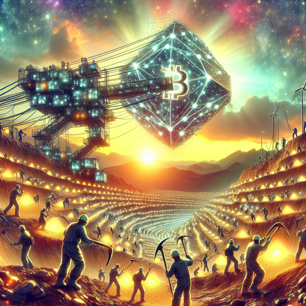 Scrypt Merge Mining editorial illustration from the original Scrypt.xyz archive